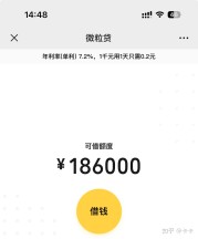 微信可以借钱的产品，你知道几个？