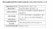 凯里东南村镇银行被罚30万元：未严格执行风险管理及内控制度严重违反审慎经营规则