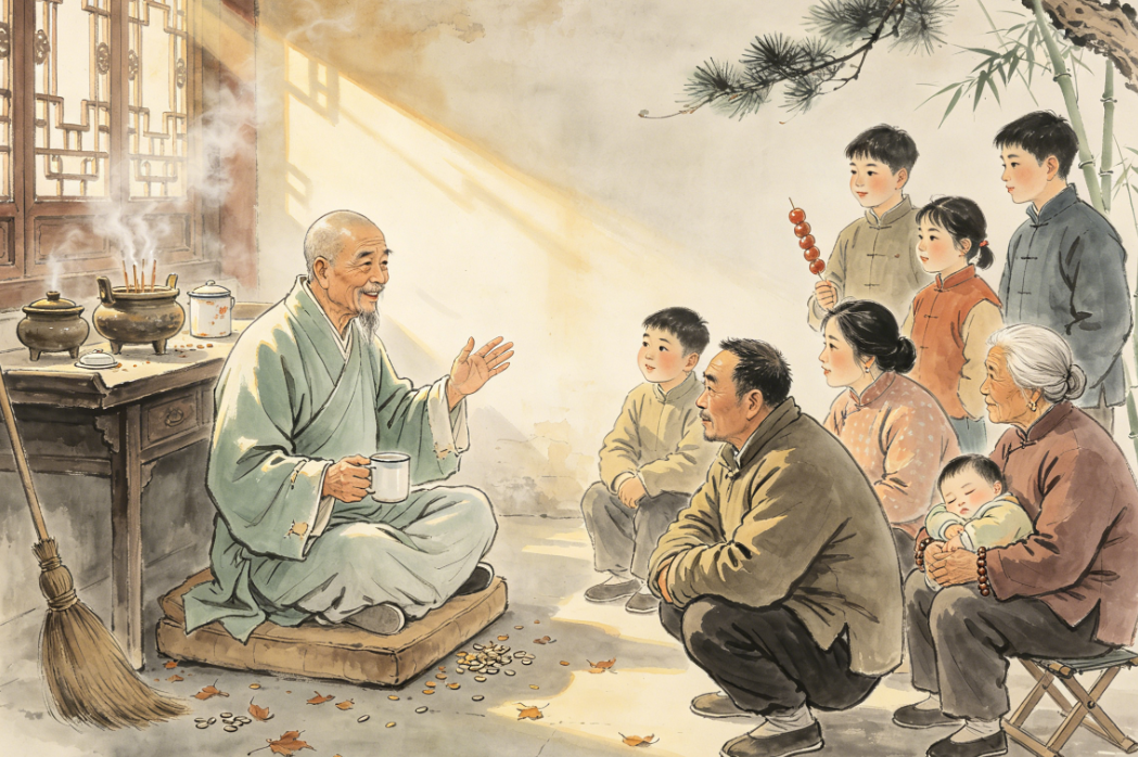 老道跟你说：不害人，就是给自己积德