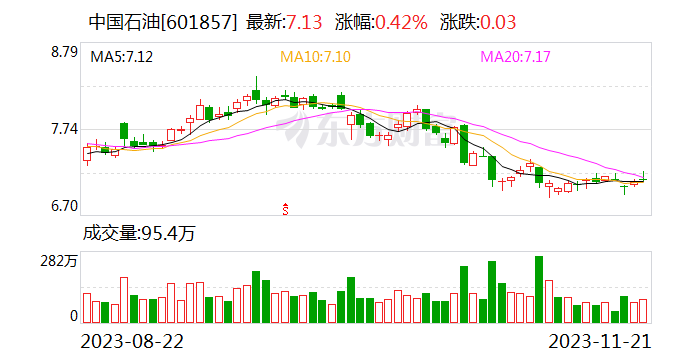 中国石油：中国石油天然气股份有限公司没有持有美国国债 第1张