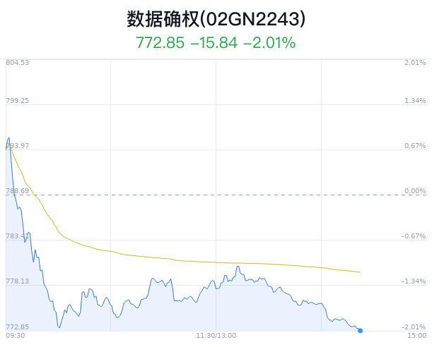 数据确权概念盘中跳水，视觉中国跌0.99%