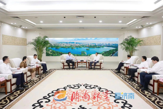 刘强会见北京银行董事长霍学文 第1张