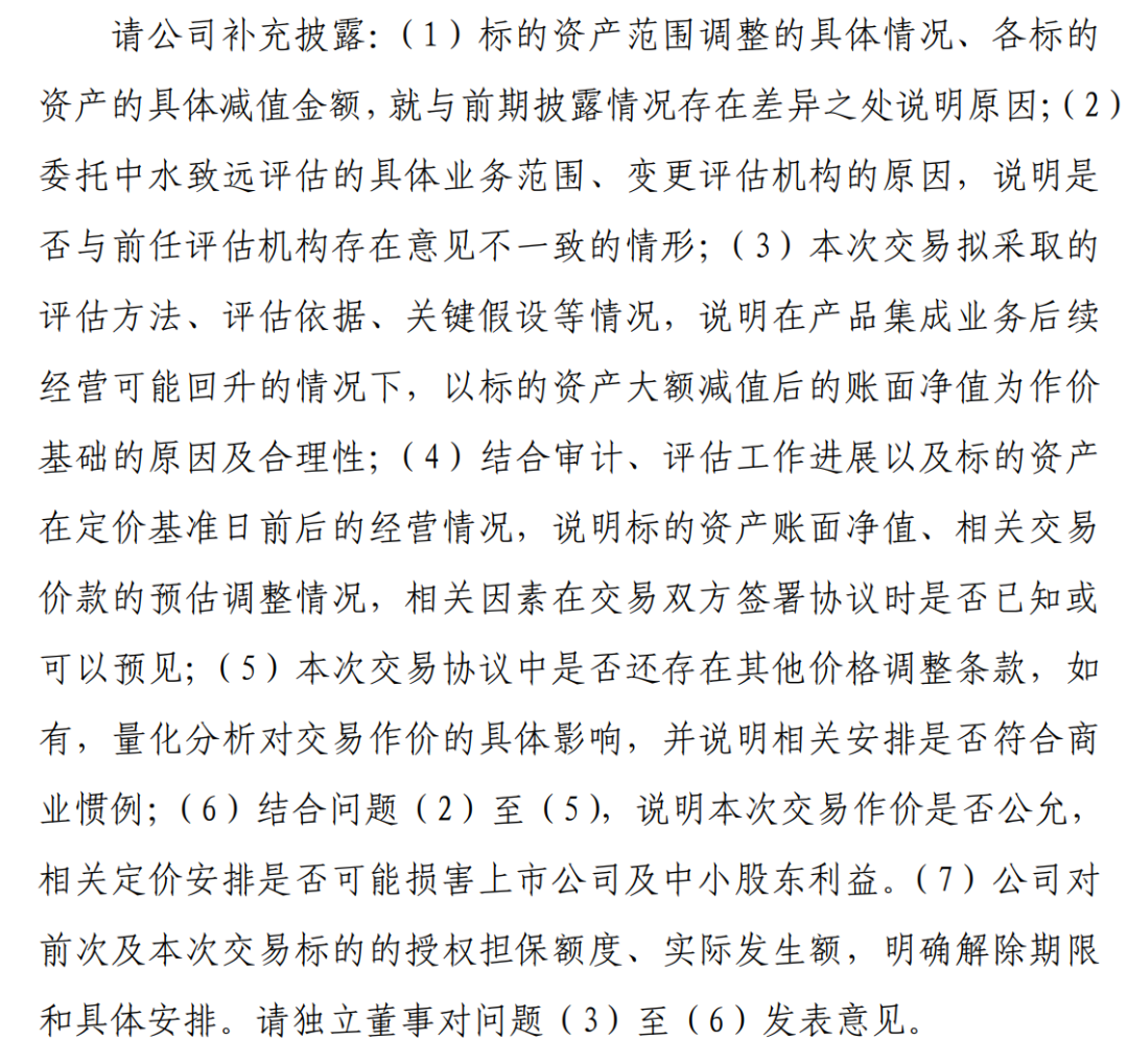 连卖9家子公司！600745收问询函 第2张